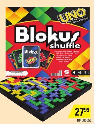 Sushi Shop Uno blokus shuffle offer
