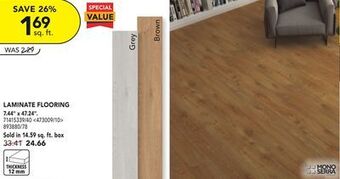 RONA Mono serra laminate flooring 7.44" x 47.24" offer