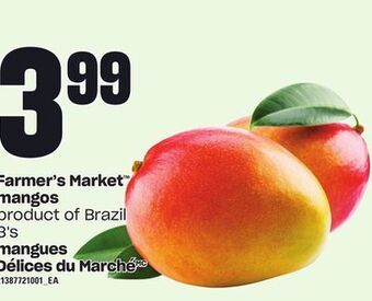 Valu-mart Mangues délices du marché, 3's offer