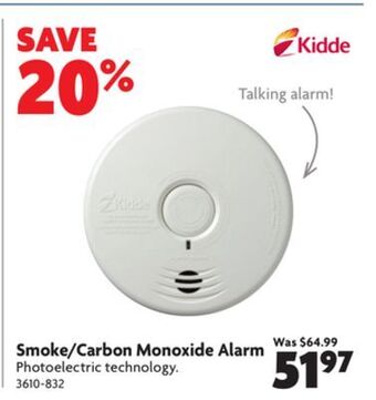Home Hardware Smoke/carbon monoxide alarm offer