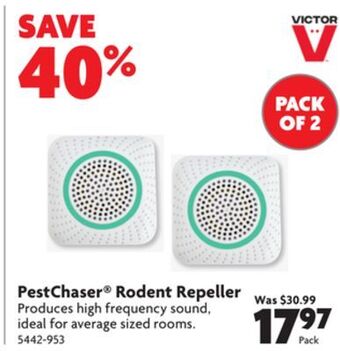 Home Hardware Pestchaser® rodent repeller offer