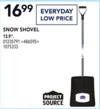 RONA Project source snow shovel 13.9" offer