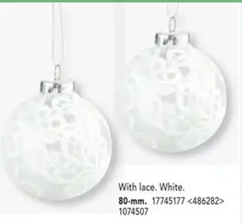 RONA 2-pack christmas balls offer