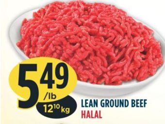 Marché Adonis Lean ground beef halal offer