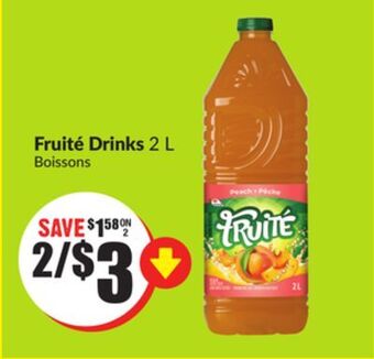 Chalo FreshCo Fruité drinks 2 l offer