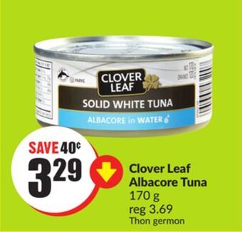 Chalo FreshCo Clover leaf albacore tuna 170 g offer