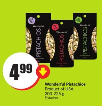 Chalo FreshCo Wonderful pistachios product of usa 200-225 g offer