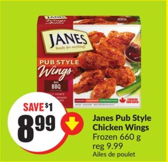 FreshCo Janes pub style chicken wings frozen 660 g offer