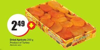 FreshCo Dried apricots 200 g product of turkey offer