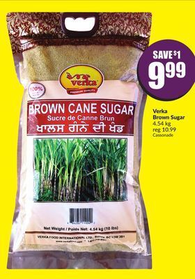 FreshCo Verka brown sugar 4.54 kg offer