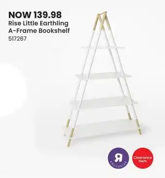 Babies 'R' Us Rise little earthling a-frame bookshelf offer