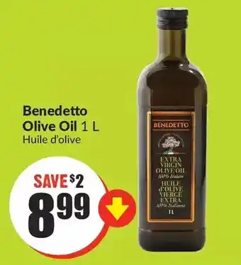 FreshCo Benedetto olive oil offer