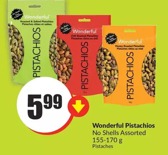 FreshCo Wonderful pistachios offer