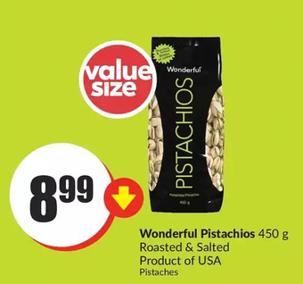 FreshCo Wonderful pistachios offer