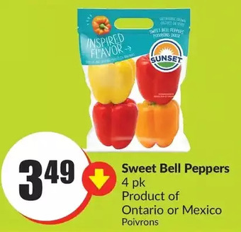 FreshCo Sweet bell peppers offer
