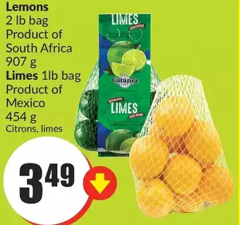 FreshCo Lemons | limes offer