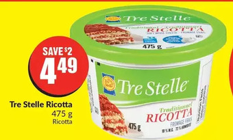 FreshCo Tre stelle ricotta offer