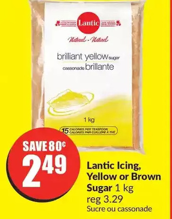 FreshCo Lantic icing, yellow or brown sugar offer