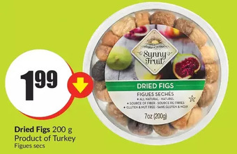 FreshCo Sunny fruit dried figs offer