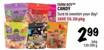 Farm Boy Farm boy candy offer