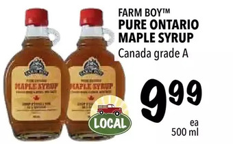 Farm Boy Farm boy pure ontario maple syrup offer
