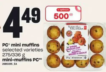 Valu-mart Pc mini muffins offer