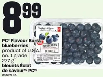 Valu-mart Pc flavour burst blueberries offer