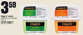 Valu-mart Ziggy's salad offer
