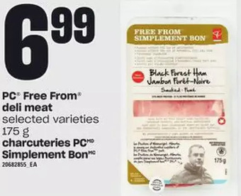 Valu-mart Pc free from deli meat offer