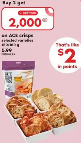 Loblaws Ace crisps offer