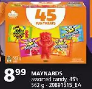 Loblaws Maynards candy offer
