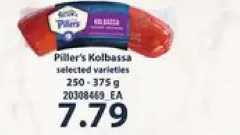 Loblaws Piller's kolbassa offer