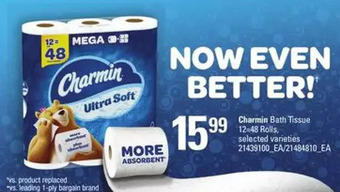 Loblaws Charmin bath tissue offer