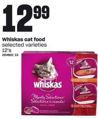 Loblaws Whiskas cat food offer