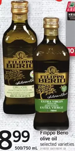Fortinos Filippo berio olive oil offer