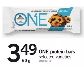 Fortinos One protein bars offer