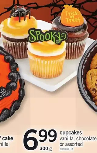 Fortinos Cupcakes offer