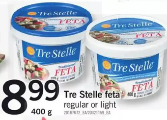 Fortinos Tre stelle feta offer