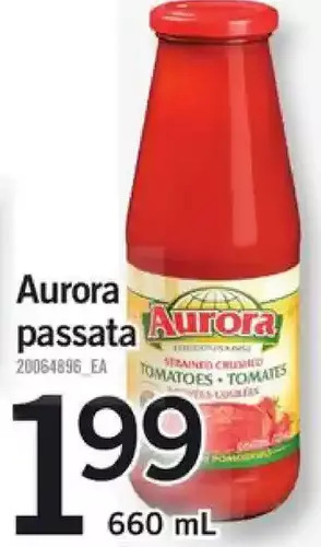 Fortinos Aurora passata offer