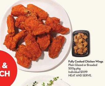 Longo's Fully cooked chicken wings offer