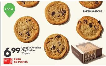 Longo's Longo's chocolate chip cookies offer