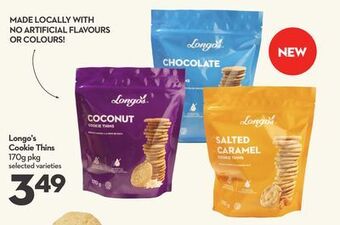 Longo's Longo's cookie thins offer