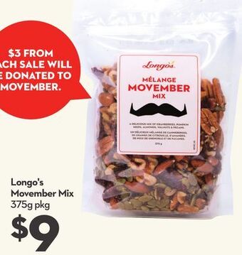 Longo's Longo's movember mix offer