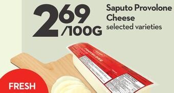 Longo's Saputo provolone cheese offer
