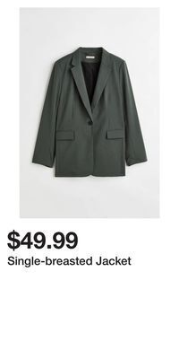 H&M Single-breasted jacket offer