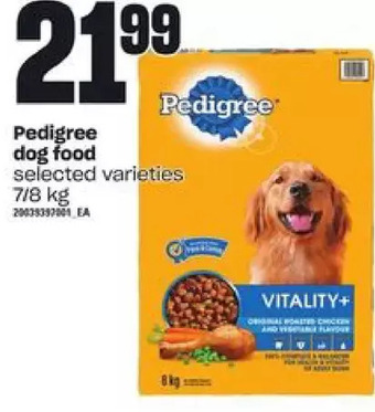 Independent Grocer Pedigree dog food offer