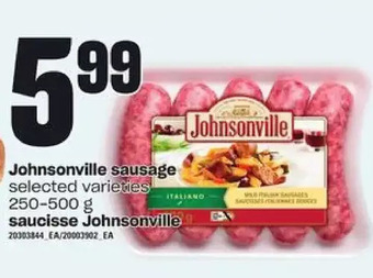 Independent Grocer Johnsonville sausage offer