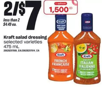Independent Grocer Kraft salad dressing offer