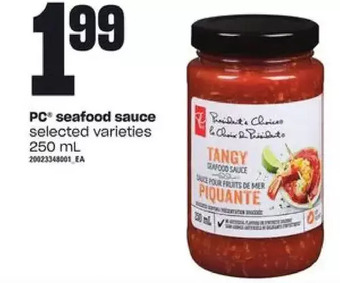 Independent Grocer Pc seafood sauce offer