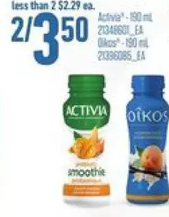 Independent Grocer Activia | oikos offer